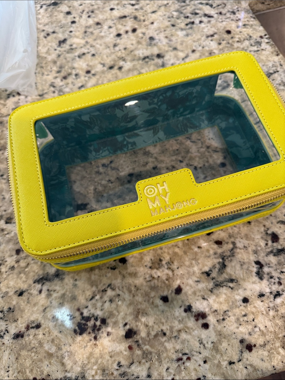 OMM tile Case - chartreuse